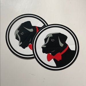 Southern Proper Black Lab Stickers